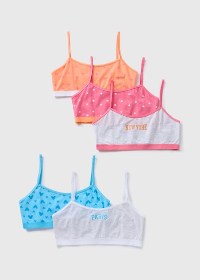 Girls Multicolour Crop Tops (7-13yrs)