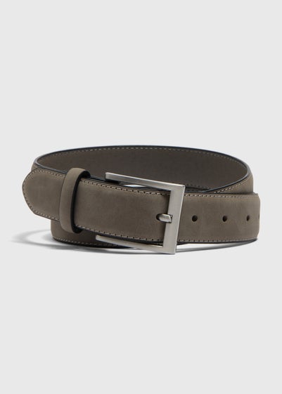 Grey Suede Essential Belt