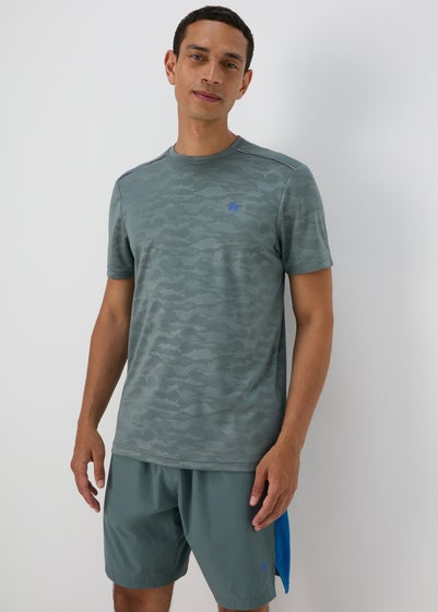 Souluxe Grey Camo T-Shirt