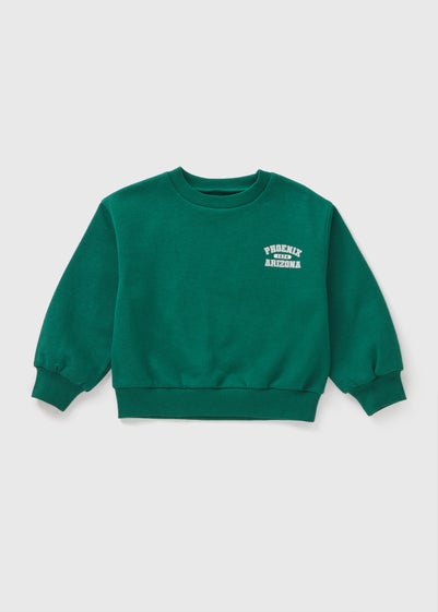 Boys Green Arizona Sweatshirt (1-7yrs)