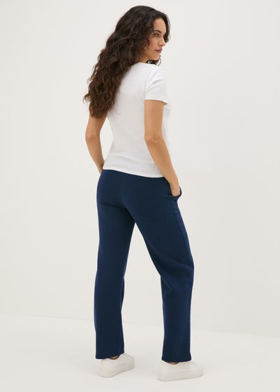 Navy Tapered Jogging Bottoms