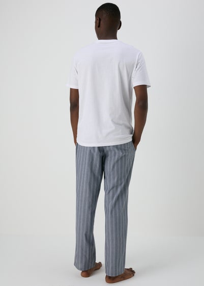 Grey Stripe Pyjama Bottoms