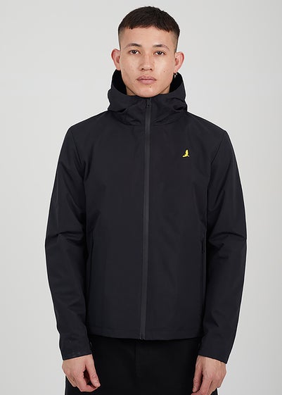 Brave Soul Black Sam Lightweight Hooded Jacket