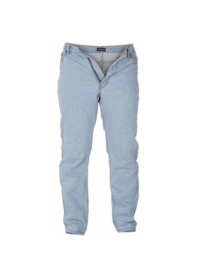 Duke Light Blue Rockford Comfort Fit Jeans