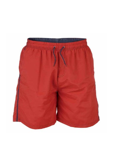 Duke Red Yarrow Full Length Swim Shorts