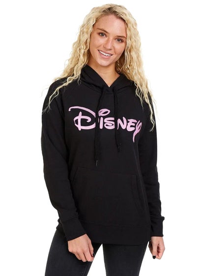 Disney Black Logo Hoodie - Large