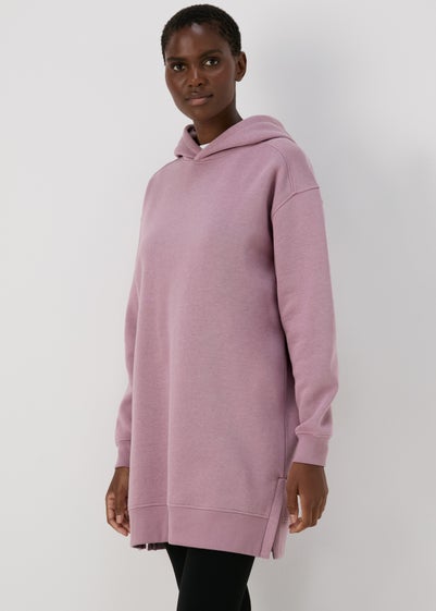 Purple Longline Hoodie