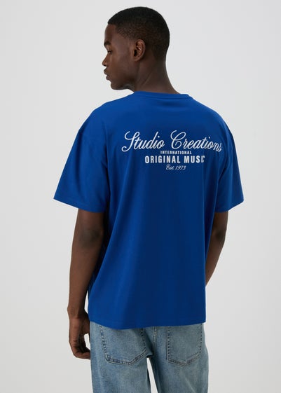 Cobalt Blue Graphic T-Shirt