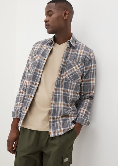 Grey Grindle Check Shirt