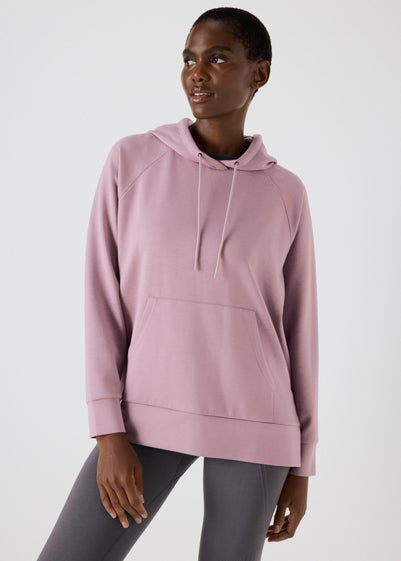 Souluxe Lilac Longline Hoodie