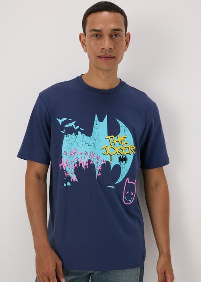 Navy Batman Joker T-Shirt