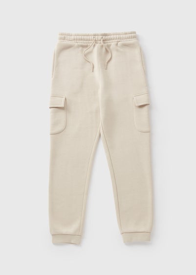 Boys Stone Cargo Jogging Bottoms (7-15yrs)