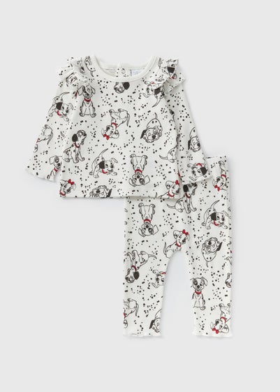 Disney Baby Cream 101 Dalmatians Top & Leggings Set (Newborn-18mths)