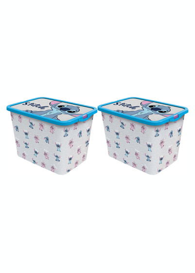 Stitch Storage Box 23L - 2 Set