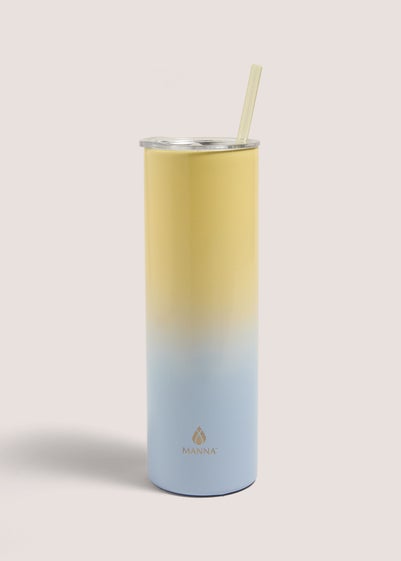 Manna Yellow Ombre Skinny Tumbler