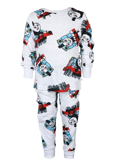 Thomas The Tank Engine Kids Grey Pyjama Set (12 months-5 yrs)