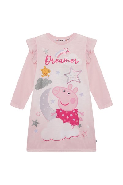 Peppa Pig Kids Pink Nightie (12 months-4 yrs)