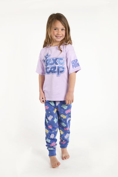 The Next Steps Kids Purple Pyjama Set (7-11 yrs)