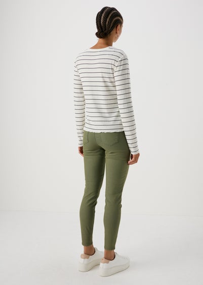 Khaki Rosie Jeggings