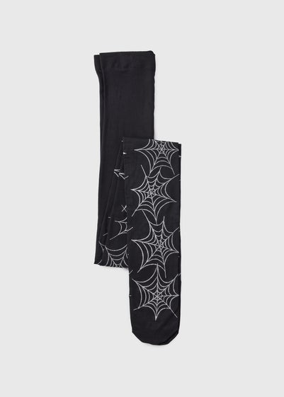 Black Cobweb Tights