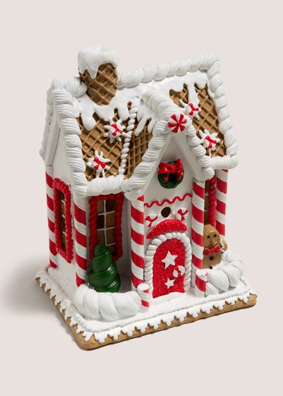 Joyful Led Gingerbread House