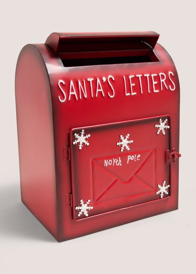 Red Santa Mailbox (20.5x16x27.5 cm)