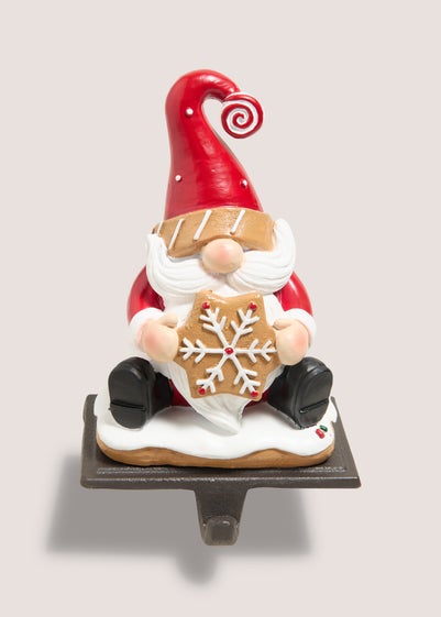 Joyful Gnome Stocking Holder