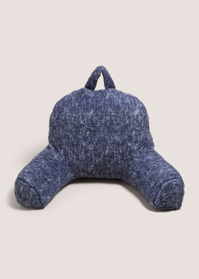 Blue Teddy Cuddle Cushion (70cm x 45cm x 50cm)