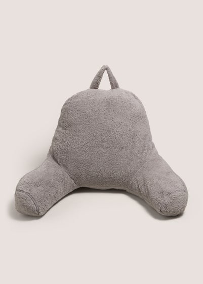 Grey Teddy Cuddle Cushion (70cm x 45cm x 50cm)