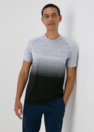 Souluxe Grey Ombre T-Shirt