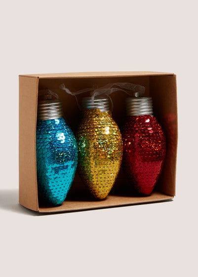 3 Pack Bright Lights  (18cm x 15cm x 6cm)