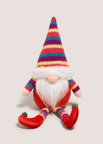 Joyful Small Rainbow Gnome