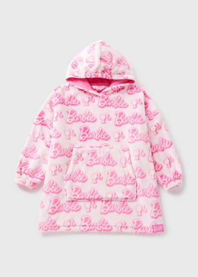 Barbie Kids Pink Snuggle Hoodie (3-13yrs)