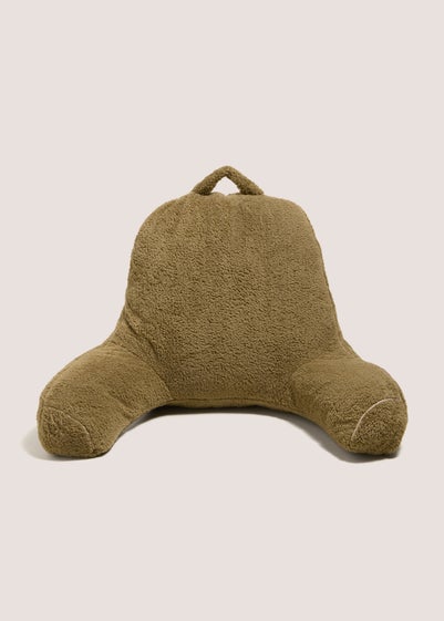 Green Teddy Cuddle Cushion (70cm x 45cm x 50cm)