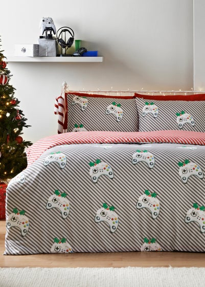 Joyful Christmas Gaming Duvet Set