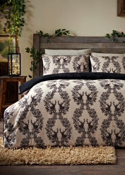 Black Stag Duvet Set