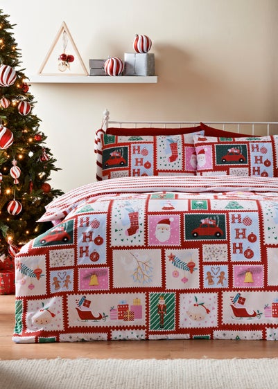 Christmas Postcard Duvet Set