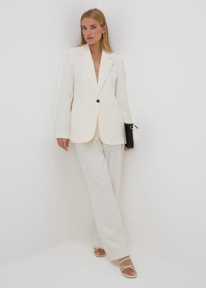 Ivory Co Ord Suit Trousers