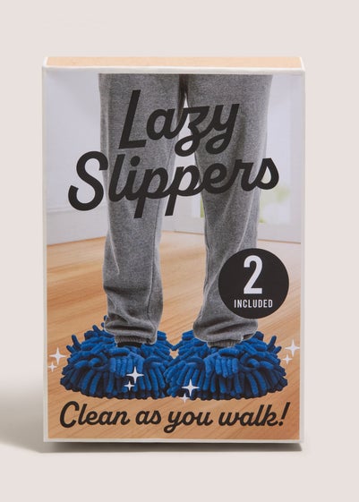 Blue Novelty Slippers