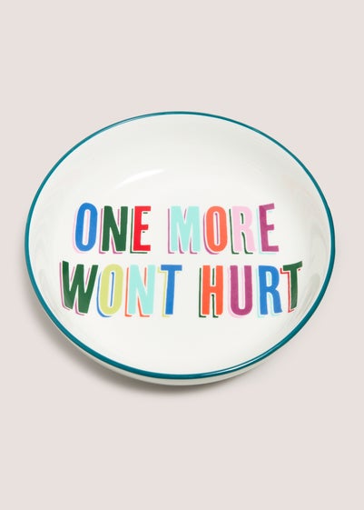 Slogan Serve Bowl  (36cm x 18.9cm x 2cm)