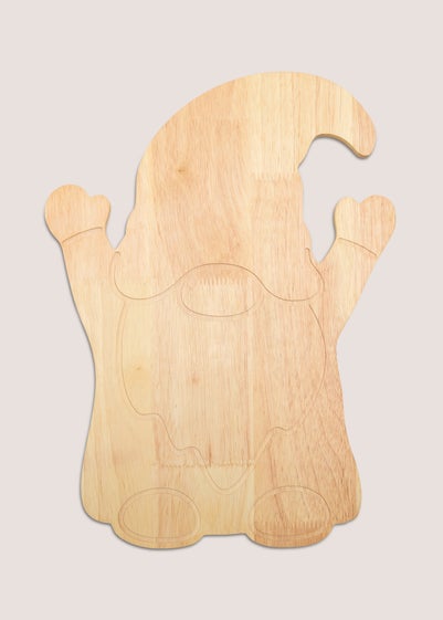 Joyful Wooden Gonk Shaped Board