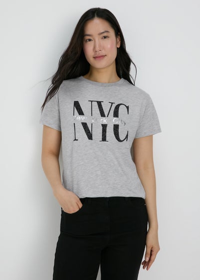 Grey NYC Graphic T-Shirt