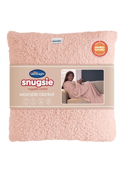 Silentnight Pink Snugsie Blanket