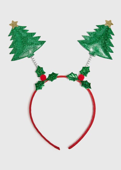 Multi Christmas Tree Headband