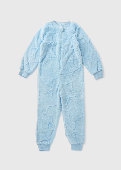 Kids Blue Star Onesie (1-7yrs)