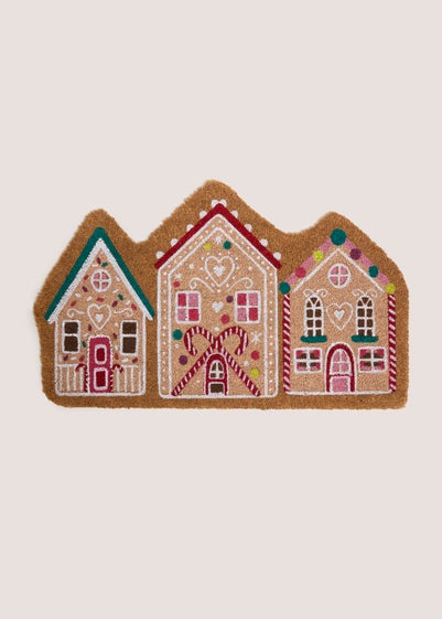 Christmas Gingerbread Doormat (75cmx45cmx1.5cm)