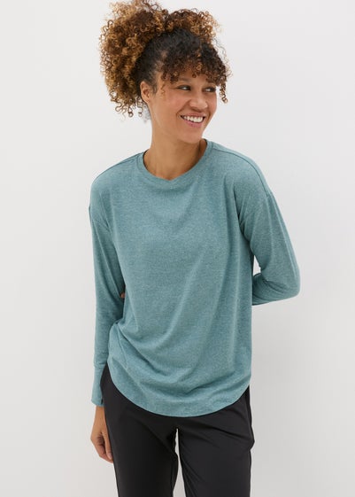 Souluxe Teal Long Sleeved T-Shirt