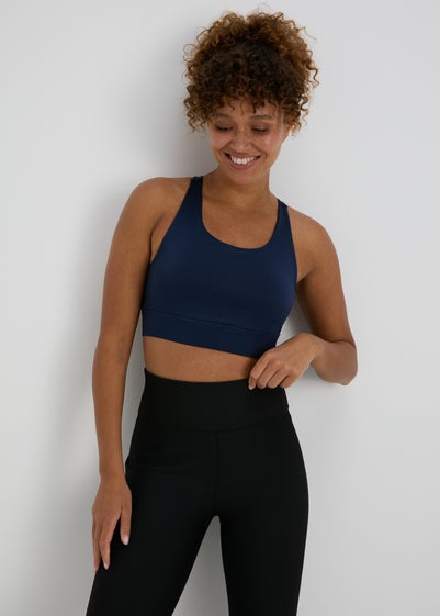 Souluxe Navy Crop Top