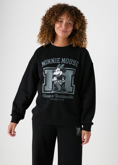 Disney Black Minnie Mouse Sweatshirt