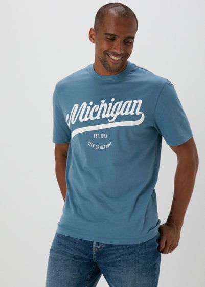 Blue Michigan T-Shirt